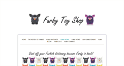 Desktop Screenshot of furbytoyshop.com